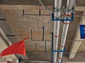 西乡塘管廊支架的安装方法
